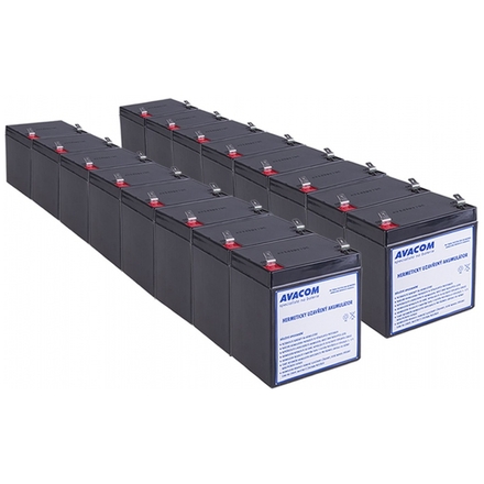 Bateriový kit AVACOM AVA-RBC44-KIT náhrada pro renovaci RBC44 (16ks baterií), AVA-RBC44-KIT