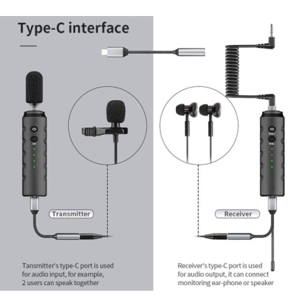 TR2 BAOMIC bezdrátový mikrofon 04-2-1075