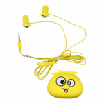 Earphones JELLIE MONSTER Deman YLFS-01 Jack 3,5mm yellow 448652