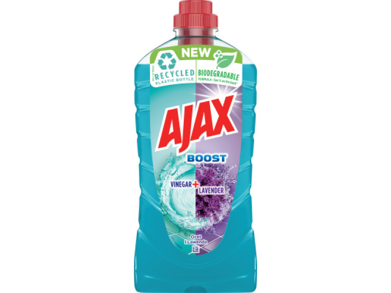 Ajax Boost Vinegar Lavender univerzální čisticí prostředek, vinný ocet a levandule, 1 l