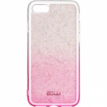 Pouzdro Case Rainbow iPhone 7/8/SE (2020) (Pink-Silver) 0591194098437