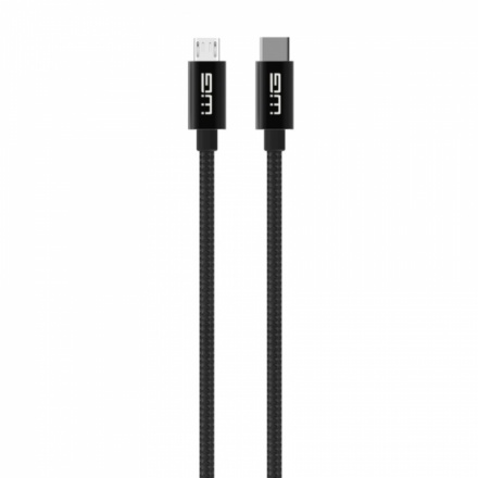 Datový kabel Winner Type-C (male) to Micro USB(male) - 1m (Černý) 0591194106705