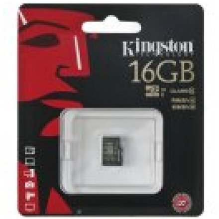 Paměťová karta Kingston microSDHC 16GB UHS-I SDCA10/16GBSP