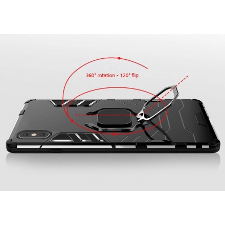 Pouzdro Ring Armor Case Samsung A51 černá 17350000327