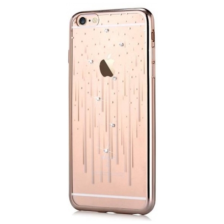 Pouzdro Crystal (Swarovski) Meteor iPhone 7 champagne gold