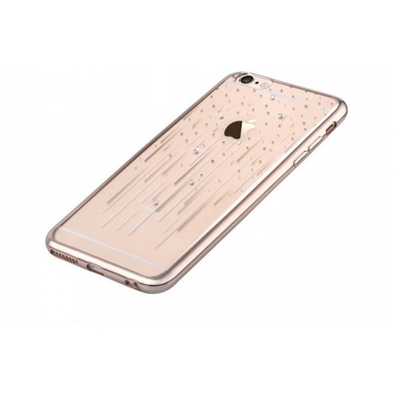 Pouzdro Crystal (Swarovski) Meteor iPhone 5/5S/SE champagne gold