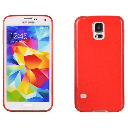 POUZDRO CANDY CASE SLIM 0,3MM SAMSUNG A300 GALAXY A3 červená