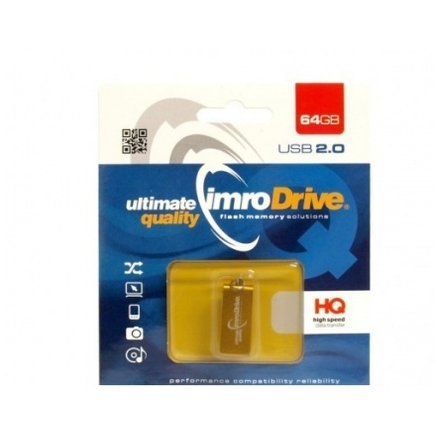 PENDRIVE IMRO 64GB Edge zlatá 38032