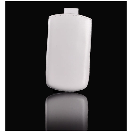 KAPSA TELONE SPECIAL SONY XPERIA Z5 MINI/COMPACT-CLASSIC bílá (pravá italská kůže)