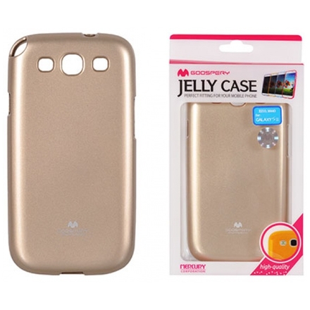 POUZDRO MERCURY JELLY SAMSUNG J320F GALAXY J3 (2016) zlatá