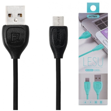 REMAX Kabel USB Lesu RC-050i lighting IPhone 5/6/7 černá 42350