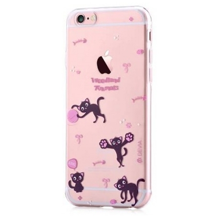 Pouzdro DEVIA Vango iPhone 6/6S alan cat