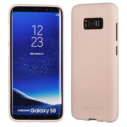 Pouzdro MERCURY SOFT FEELING TPU HUAWEI Y5 2018 béžová