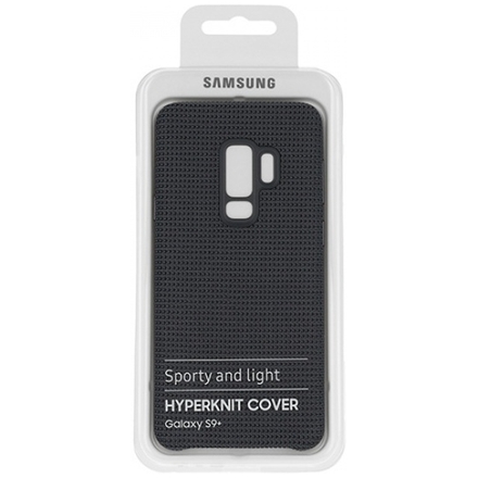 Pouzdro originál Samsung S9 Plus Galaxy G965 Hyperknit Cover (ef-gg965fje) šedá