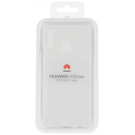Originální pouzdro Huawei P20 Lite Soft Clear Case (51992316) transparentní