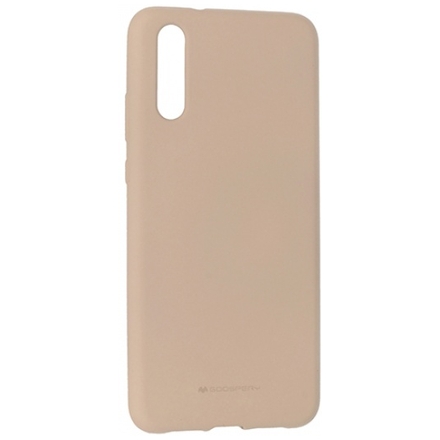 Pouzdro MERCURY SOFT FEELING TPU HUAWEI P20 (EML-L09) béžová