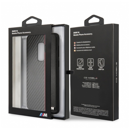 Pouzdro BMW Carbon Hard Case BMHCI8MBC iPhone 7/8černá