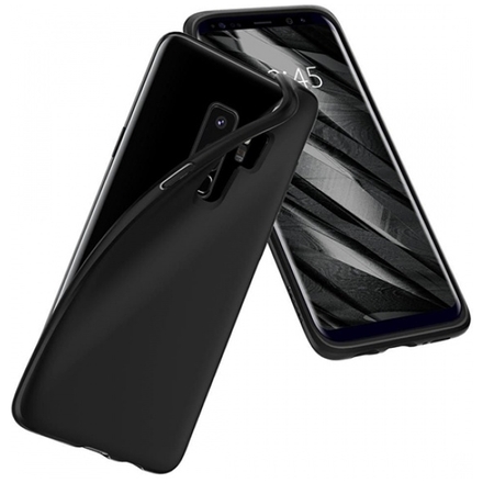 Pouzdro SPIGEN - Liquid Crystal Samsung G965 Galaxy S9 Plus - Matná Černá 50380