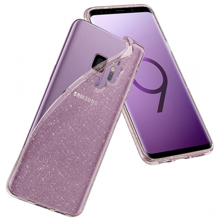 Pouzdro SPIGEN - Liquid Crystal Samsung G960 Galaxy S9 - Růžová 50385