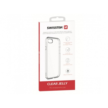 Pouzdro Swissten Clear Jelly Huawei P8 Lite/P9 Lite 2017 silikon transparentní 524595
