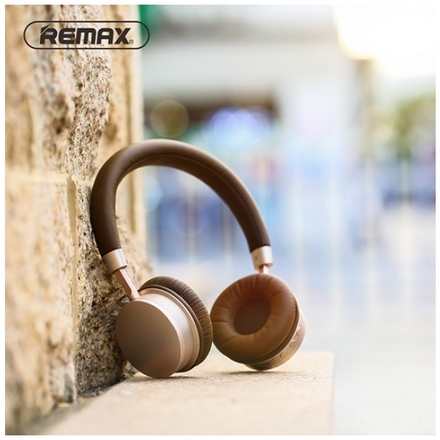 REMAX Bluetooth Headset - RB-520 HB Zlatá-Hnědá