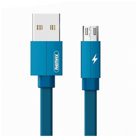 REMAX Kabel USB - Kerolla RC-094m - MicroUSB 1 metr modrá