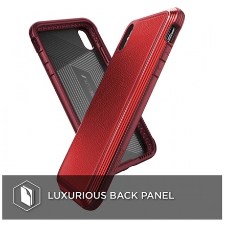 Pouzdro X-DORIA Defense Lux 4C0503B Iphone XS MAX (6,5") - kožená červená