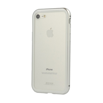Luphie - Magnetic ARC Case - Iphone XS MAX (6,5") stříbrná 53727