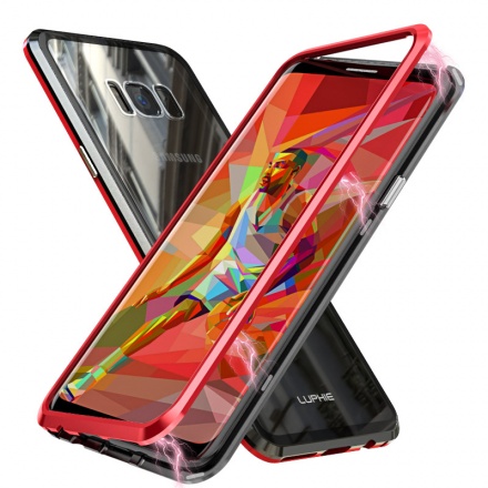 Luphie - Bicolor Magnetic SWORD Case - Iphone XR (6,1") černá 53745