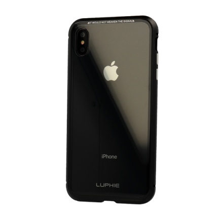 Luphie - Full Protection BICOLOR Magnetic Case - Iphone XR (6,1") černá 53770