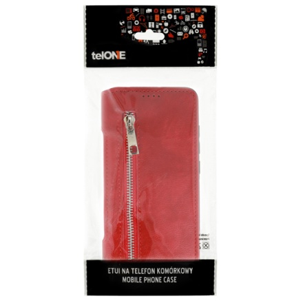 Pouzdro Telone - Business ZIP Iphone XS MAX (6,5") červená 53850