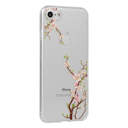 Telone Flora pouzdro Silikon Huawei Mate 20 Pro Cherry 54158