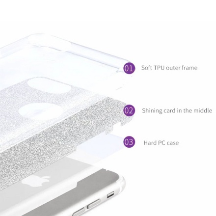 Pouzdro Shining Case XIAOMI REDMI 6/6A růžová 54849