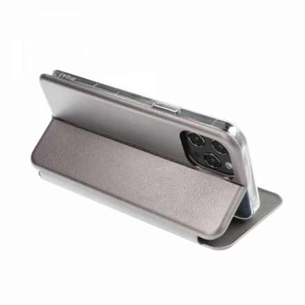 Pouzdro Book Forcell Elegance Huawei P20 Lite stříbrná 5901737110