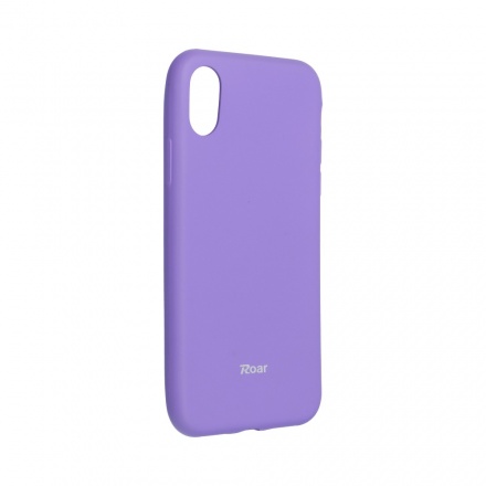 Pouzdro ROAR Colorful Jelly Case iPhone X/XS fialová 5901737856999