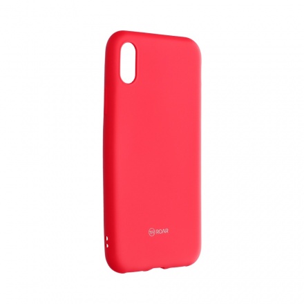 Pouzdro ROAR Colorful Jelly Case iPhone X/XS růžová 5901737857040
