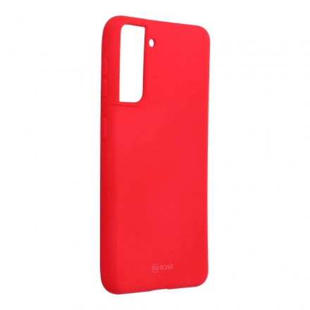 Pouzdro ROAR Colorful Jelly Case Samsung S21 růžová 65784998405
