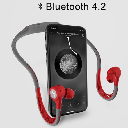 REMAX sluchátka Bluetooth Sport - S20 červená 6954851290179