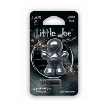 Little Joe 3D METALIC Vůně do auta - MUSK