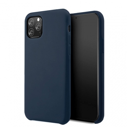 Pouzdro Vennus Silicone Lite - Xiaomi Redmi Note 9T 5G tmavě modrá 77700264003