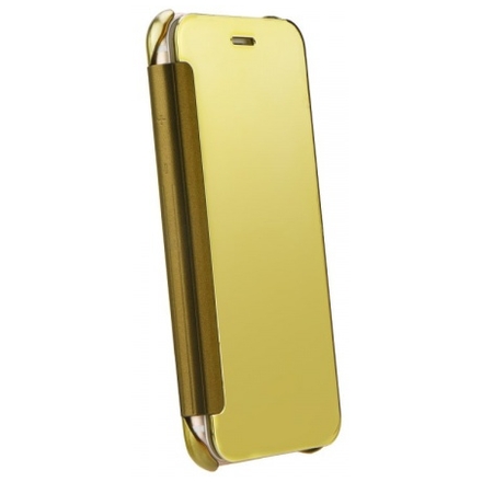 Pouzdro CLEAR Flip WALLET iPhone 5/5S zlatá 80257