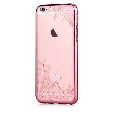 Pouzdro Crystal (Swarovski) Engaging iPhone 6/6S rose gold