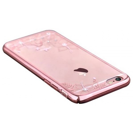 Pouzdro Crystal (Swarovski) Engaging iPhone 6/6S rose gold