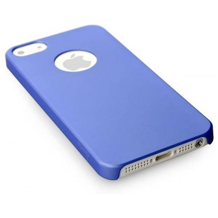 Pouzdro DEVIA Rubber iPhone 5S/5/SE blue