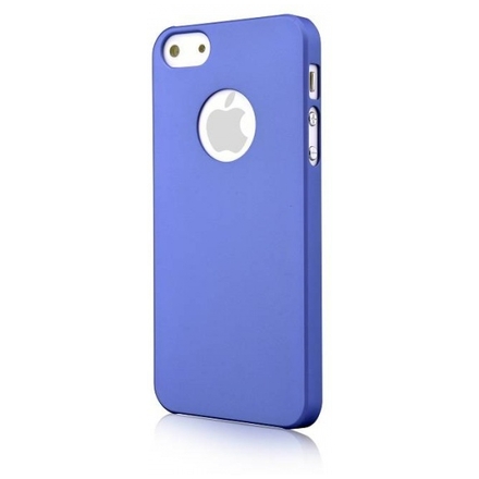 Pouzdro DEVIA Rubber iPhone 5S/5/SE blue