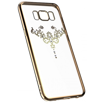 Pouzdro Devia Iris Samsung S8 Galaxy G950 champagne silver