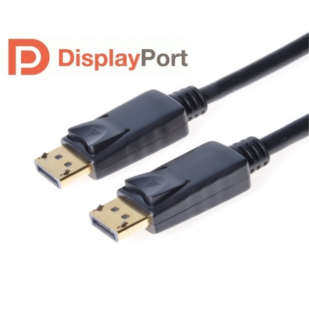 ATEN PremiumCord DisplayPort 1.2 přípojný kabel M/M, zlacené konektory, 0,5m, kport4-005