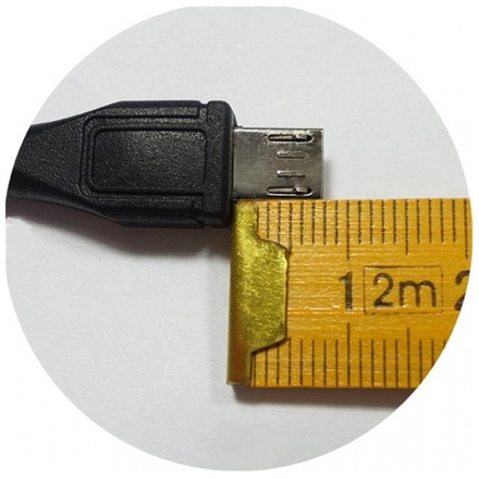 ATEN Kabel micro USB 2.0, A-B 1,8m s delším  konektorem, ku2m18fd