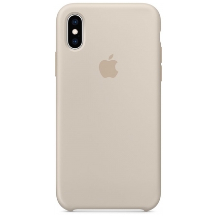 Apple iPhone XS Silicone Case - Stone, MRWD2ZM/A