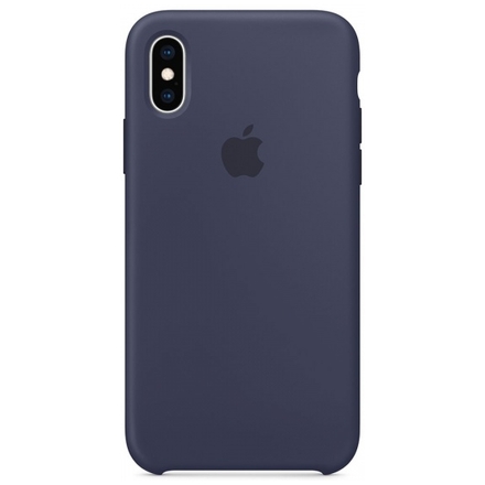 Apple iPhone XS Max Silicone Case - Midnight Blue, MRWG2ZM/A